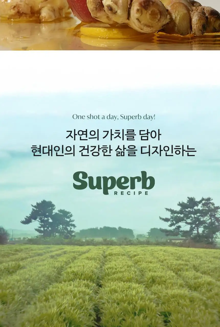 [저당/국내산생강100%] 슈퍼브레시피 진저샷 15포 (15일분) 상세페이지 35